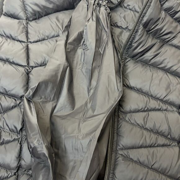 Tangerine Vest Women's Size S Full Zip Black Quilted Duck Down Casual - Picture 7 of 8